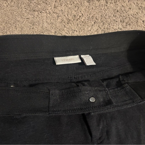 Chico’s Charcoal Pants. Chicos size 3 - Picture 12 of 12